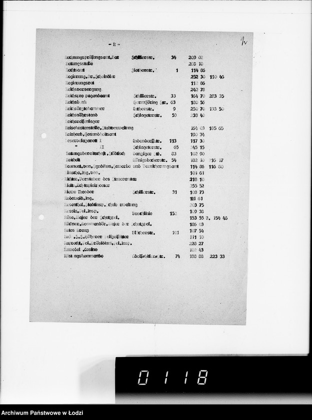 Obraz 6 z jednostki "Telefon - Register [urzędy i instytucje w Łodzi]"