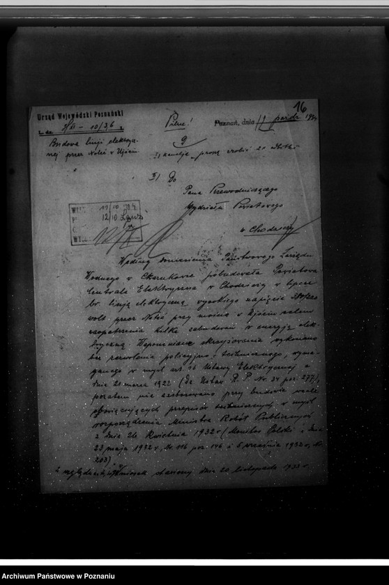 Obraz 20 z jednostki "/Sprawy elektryfikacyjne/"