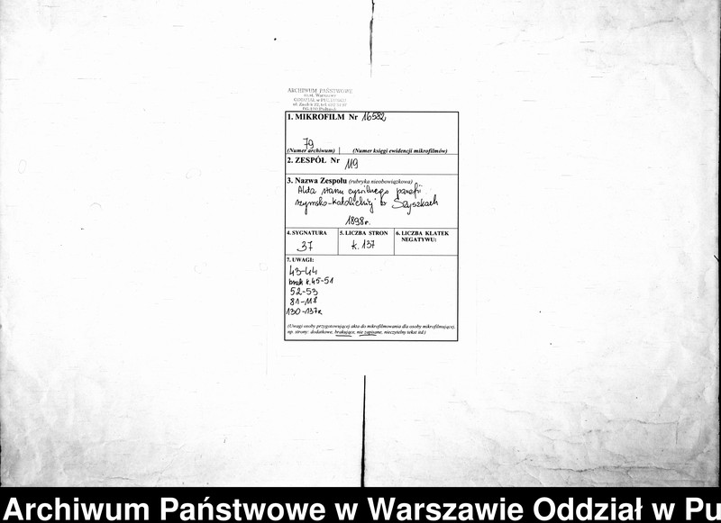 image.from.unit.number "Akta urodzeń, małżeństw i zgonów"