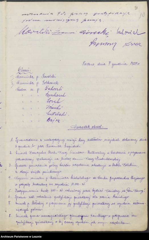 Obraz 13 z jednostki "[Księga protokołów z posiedzeń Magistratu]"