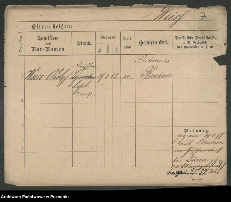 Obraz 18 z jednostki "Wajs (Waiss) samotni mężczyźni i kobiety"