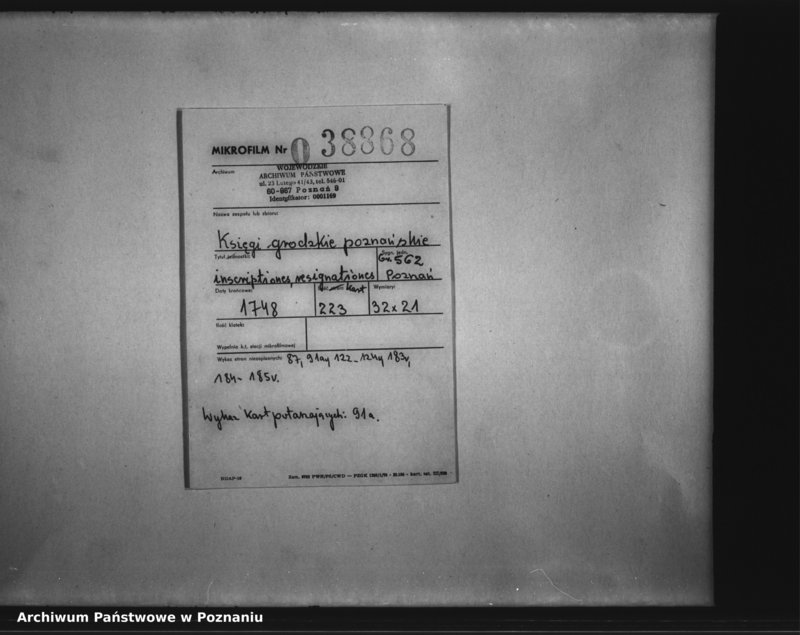 Obraz 2 z jednostki "Inscriptiones, resignationes [protocollon]"