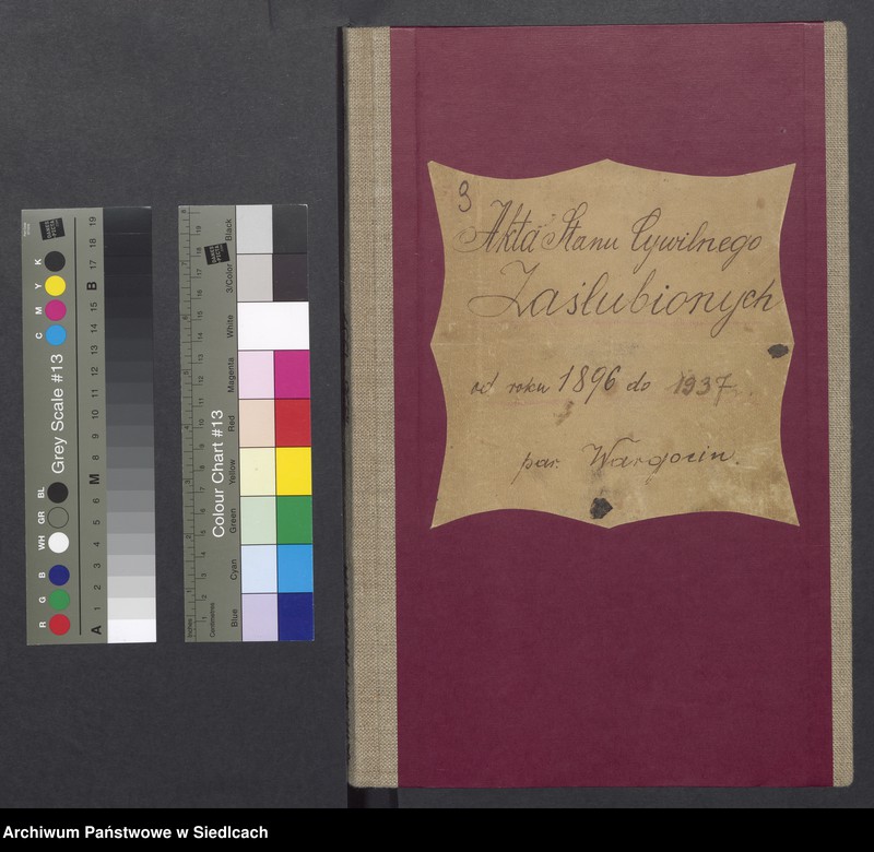 image.from.unit.number "Akta stanu cywilnego zaślubionych od roku 1896 do 1937"