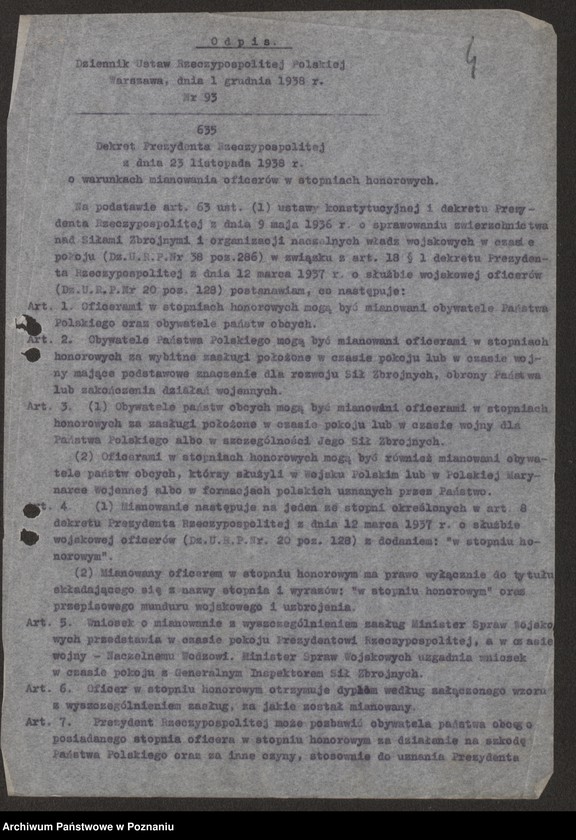 Obraz 7 z jednostki "Odznaczenia medalem za "Zwycięstwo i Wolność""