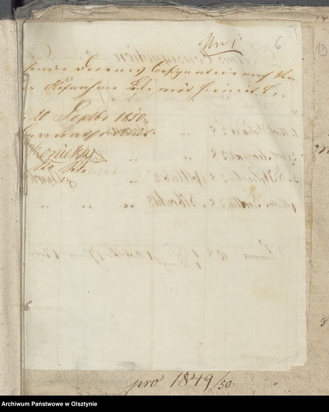 image.from.unit.number "Decems Consignation des Kirchspiels Milken"