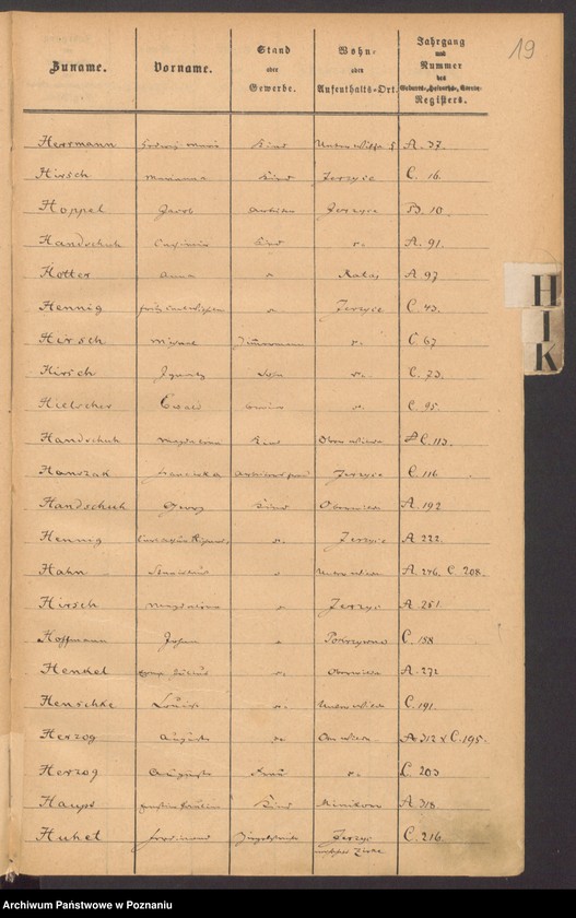 Obraz 18 z jednostki "Rejestr urodzeń, małżeństw, zgonów"