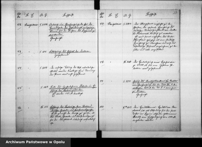 Obraz 18 z jednostki "Magistrats - Sitzungs - Protokoll-Buch 1920"