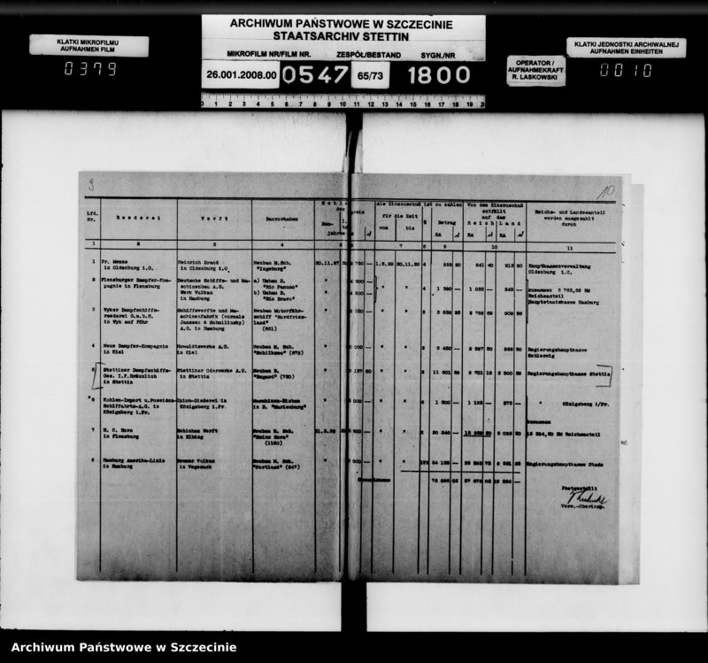 image.from.unit.number "Zinsbeihilfen für Schiffsneubauten, vol. II"