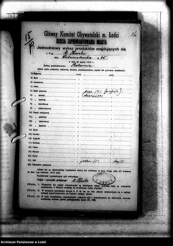 Obraz 19 z jednostki "Jednodniowy spis żywności"