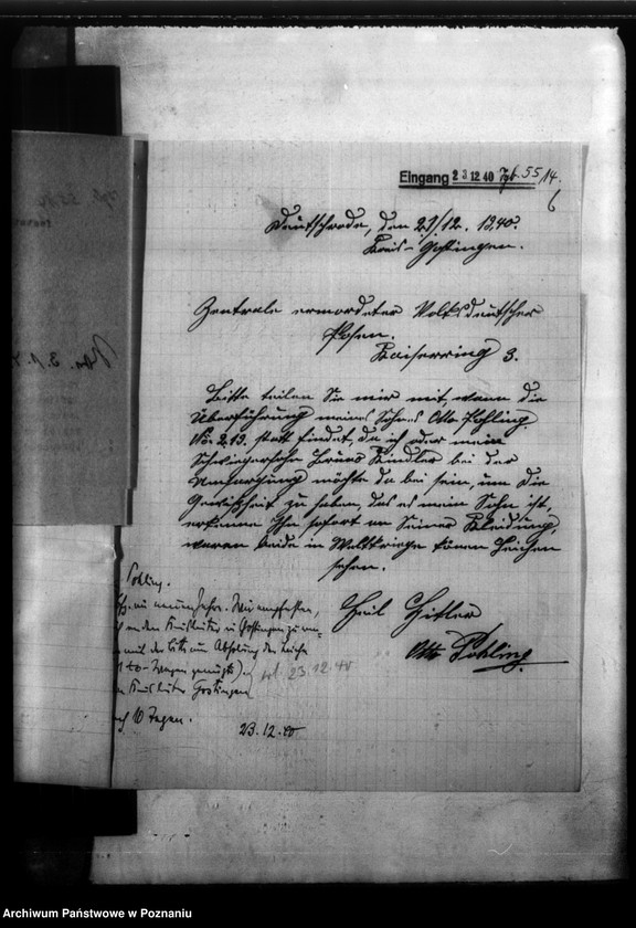 Obraz 10 z jednostki "Otto Pohling aus Deutschrode, Kreis Gostingen (Gostyń)"