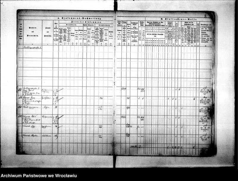 image.from.unit.number "Klassensteuerrolle nebst Eikommens - Nachweisung"