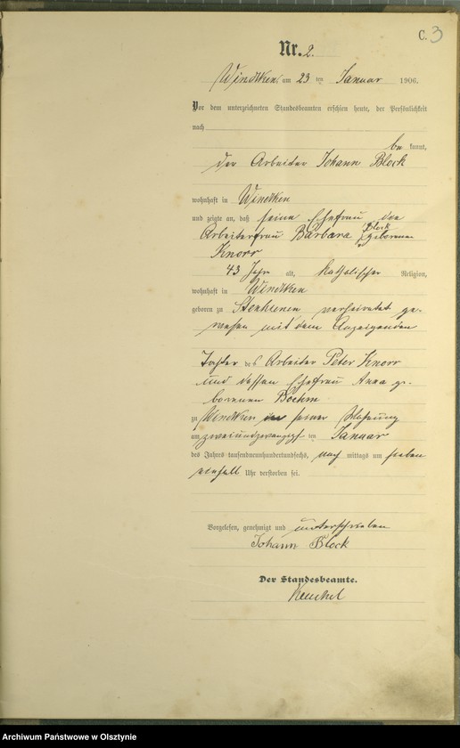 image.from.unit.number "Sterbe-Haupt-Register Nr 1 - 40"