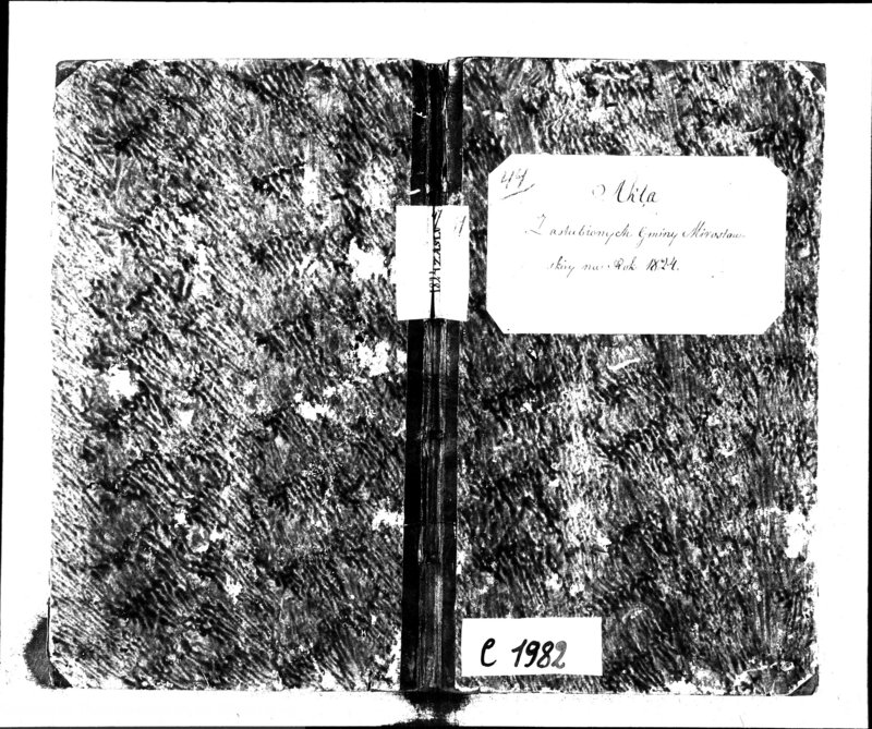 image.from.unit.number "Akta Zaślubionych Gminy Mirosławskiej na Rok 1824"
