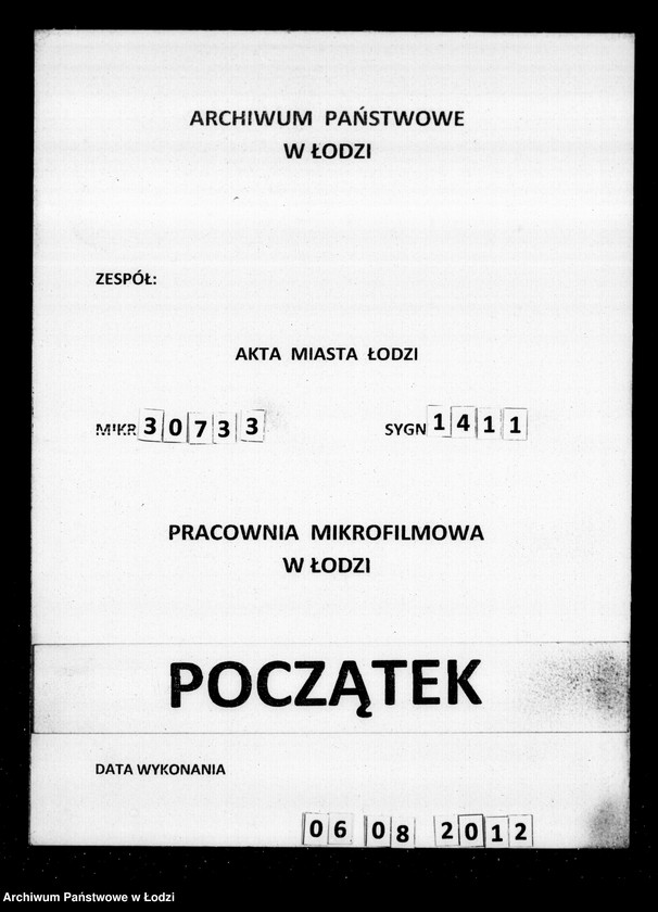 Obraz 1 z jednostki "Akta tyczące się ustanowienia opieki nad nieletnimi Wilhelmem i Emilianem rodzeństwem Wencke po zmarłym Antonim Wencke"