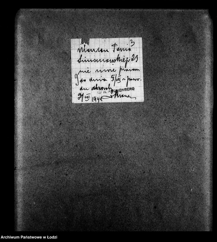 Obraz 6 z jednostki "Schneider-Abteilung, Halbegasse 12 [Zasiłki chorobowe dla pracowników wydziału, listy pracowników, zaświadczenia lekarskie]"