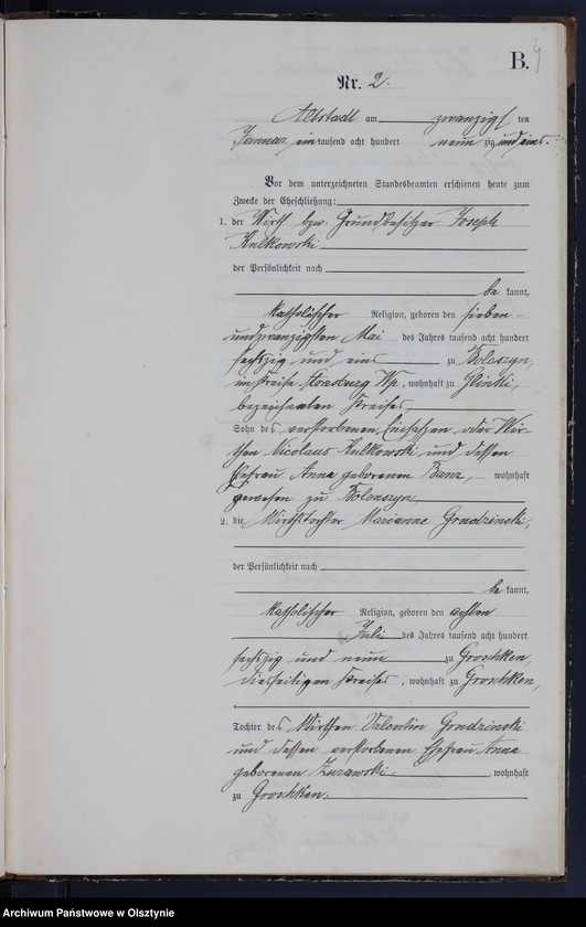 image.from.unit.number "Heiraths-Neben-Register Nr 1 - 18"