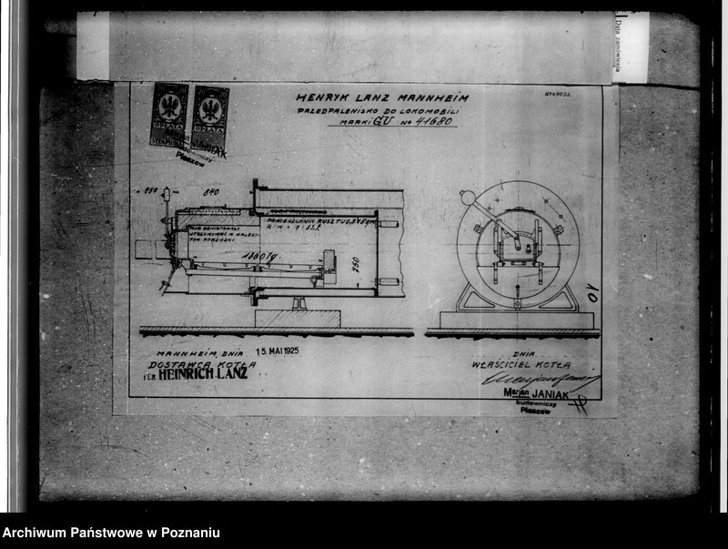 Obraz 14 z jednostki "Młyn Głowackiego i Przesmyckiego w Zaniemyślu nr woj. kotła 5915"