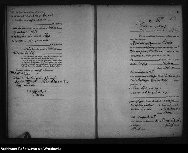 image.from.unit.number "Heiraths-Haupt-Register Breslau I 1877 Band 3"