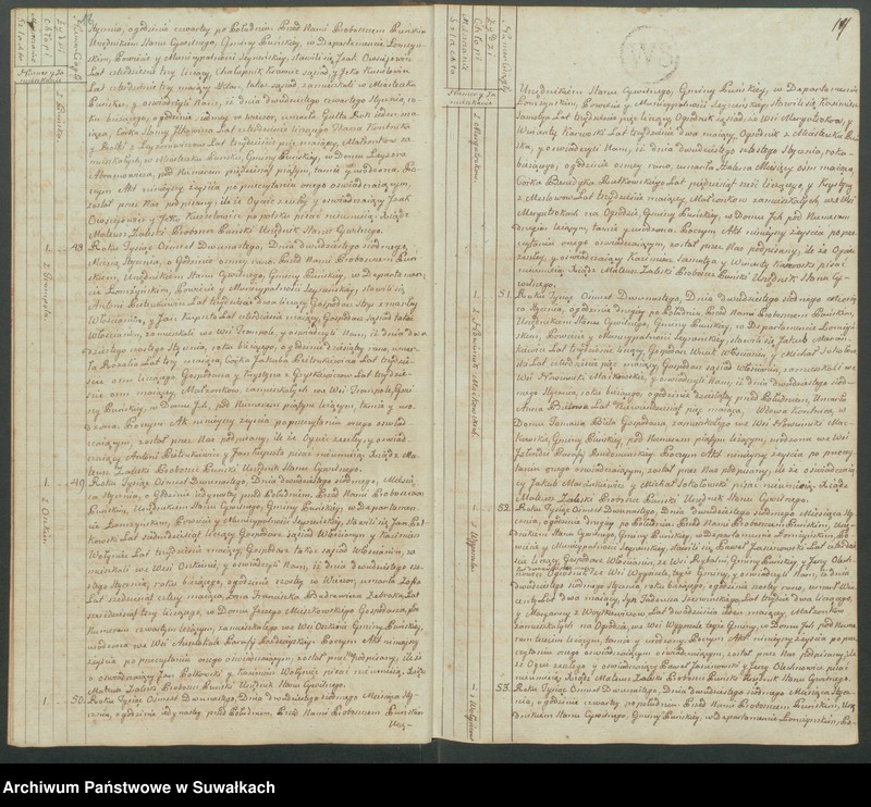 image.from.unit.number "Akta zeszłych gminy puńskiey od 1-go stycznia do dnia ostatniego grudnia 1812 roku."