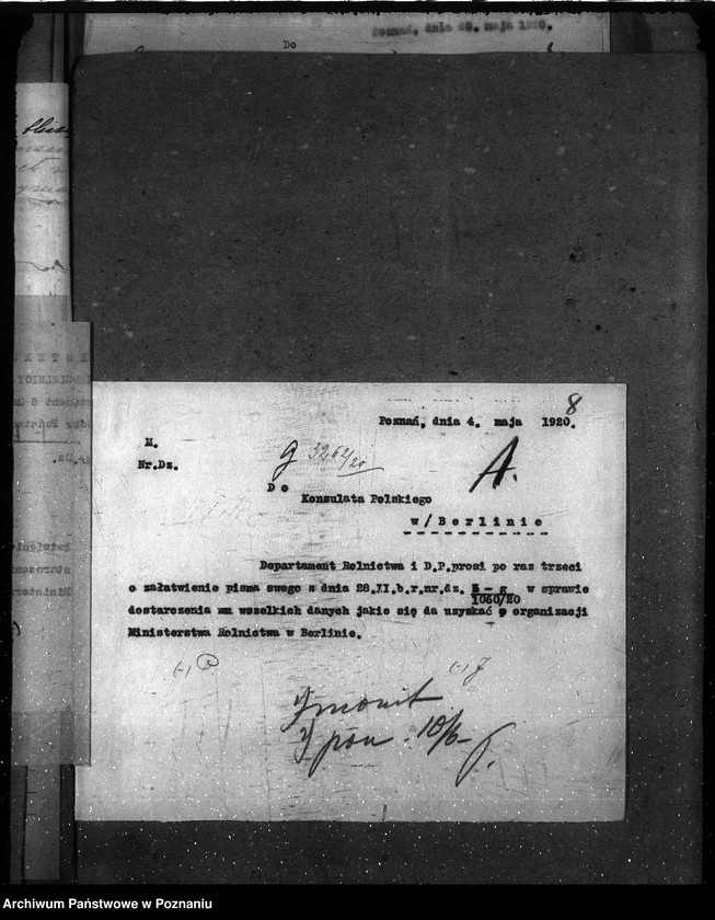 Obraz 12 z jednostki "Sprawy gospodarcze-ogólne Organizacja Departamentu [biurowa]"