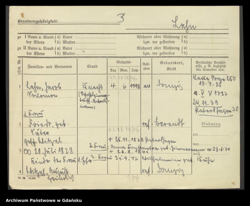 image.from.unit.number "Karty meldunkowe: Lehn - Lehwes"