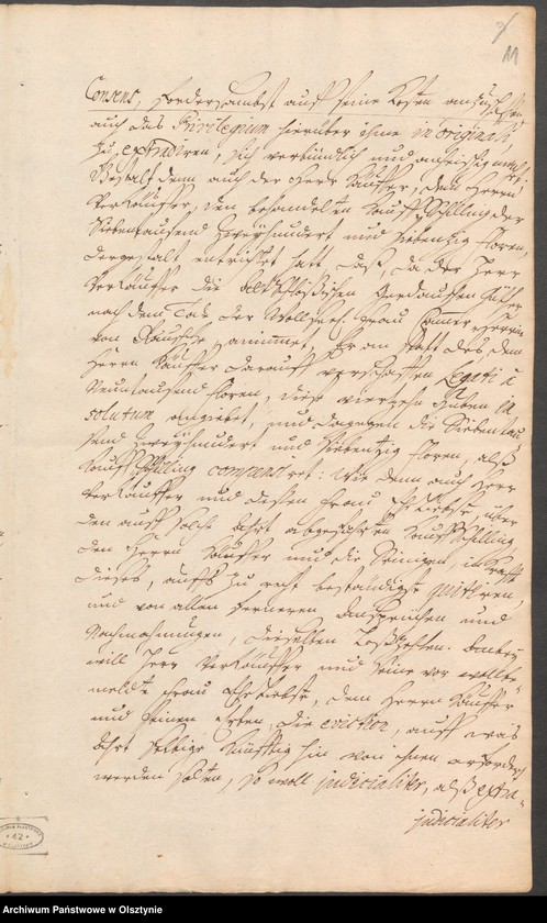 image.from.unit.number "Wisdehnen, H.[Haupt] A. [Amt] Brandenburg [Pokarmin]. Acta die Confirmaion des Kaufkontrakts zwischen dem Hof=und Legationsrath Andreas Ernst v. [von] Schlieben und dem Könighöfischen Stadtrath Bernh. [ Bernhard] Albrecht"