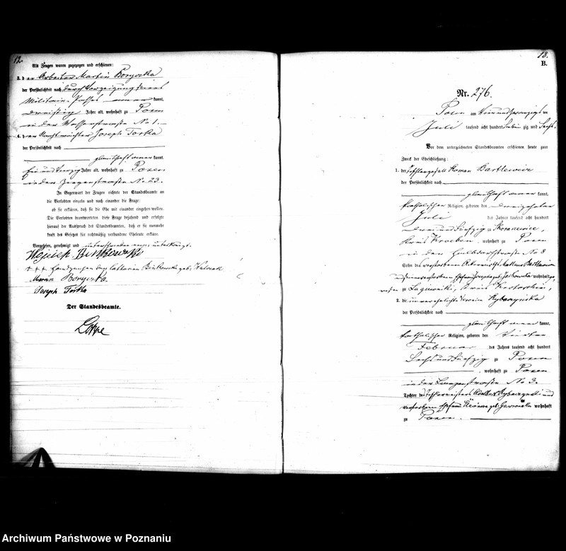 Obraz 9 z jednostki "Księga małżeństw"