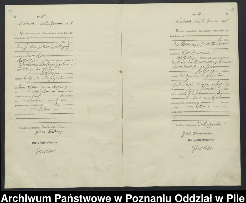 Obraz 9 z jednostki "Księga urodzeń"