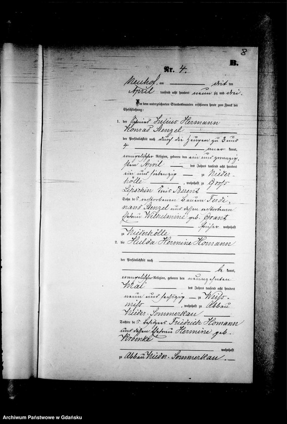 image.from.unit.number "Księga małżeństw"