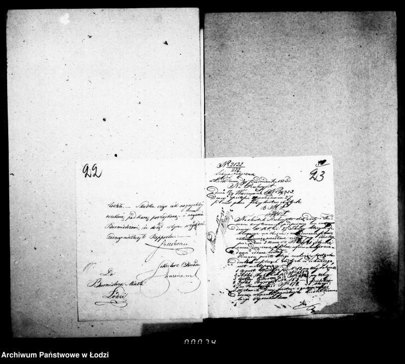 Obraz 19 z jednostki "Akta ławnika czynnego osady fabrycznej Łódka tyczące się defraudacji leśnych"