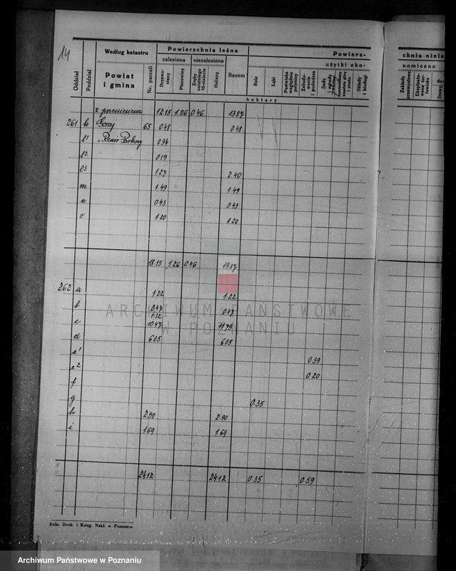 Obraz 18 z jednostki "/Nadzór nad gospodarką w lasach majątku Krucz-Goraj w powiecie czarnkowskim"