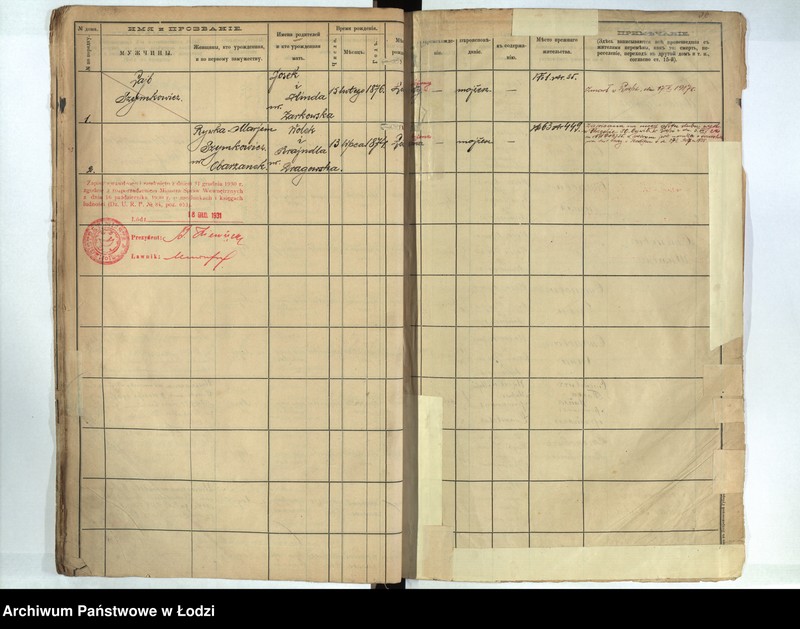 image.from.unit.number "[Księga ludności stałej m. Łodzi guberni piotrkowskiej - Dzielnicy Bałuty nr domu 1-9]"