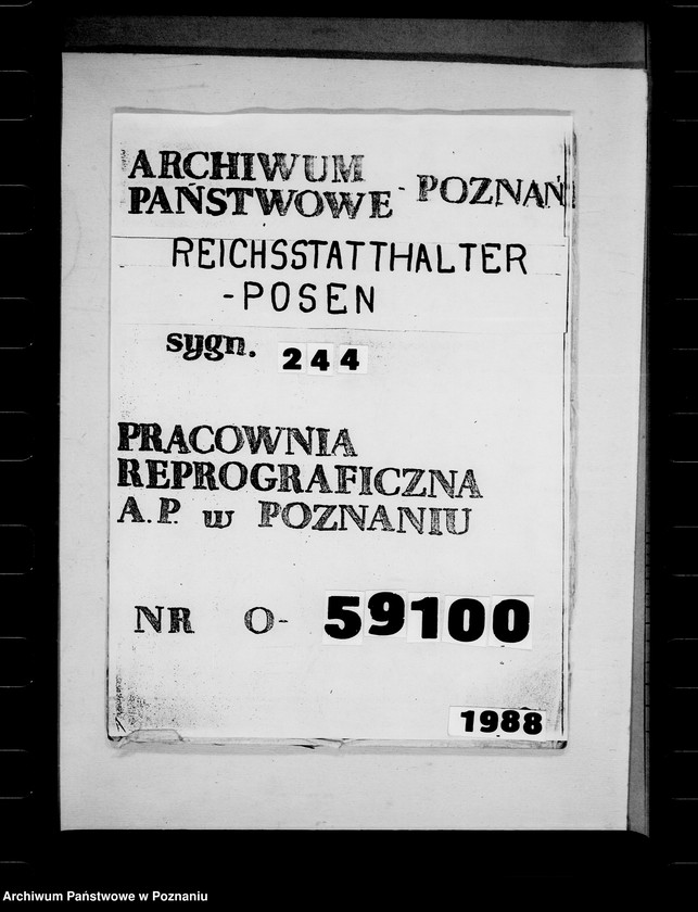 Obraz 1 z jednostki "Zapotrzebowanie kredytów dla Reichswasserwirtschaftsverwaltung"