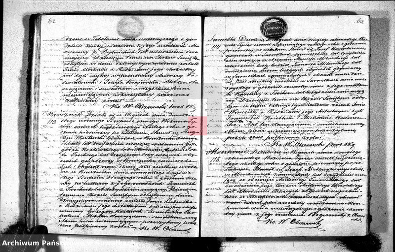 image.from.unit.number "Duplikat akt urodzonych, zaślubionych i zmarłych parafii wigierskiej z roku 1856"