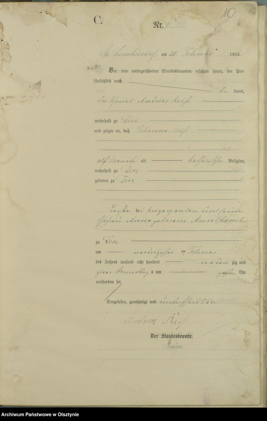 image.from.unit.number "Sterbe-Haupt-Register Nr 1 - 56"