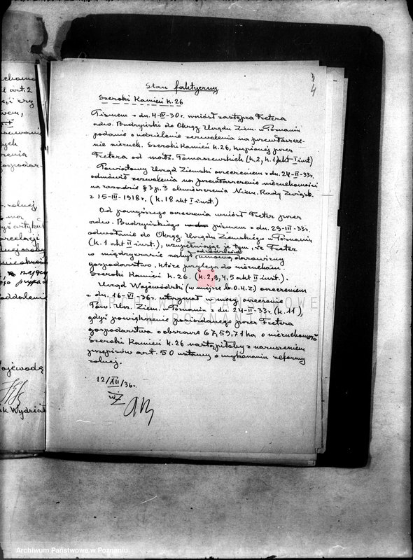 Obraz 8 z jednostki "Freter Herbert z Szerokiego Kamienia powiatu szubińskiego. Skarga do N.T.A. z powodu odmowy zezwolenia na przewłaszczenie"