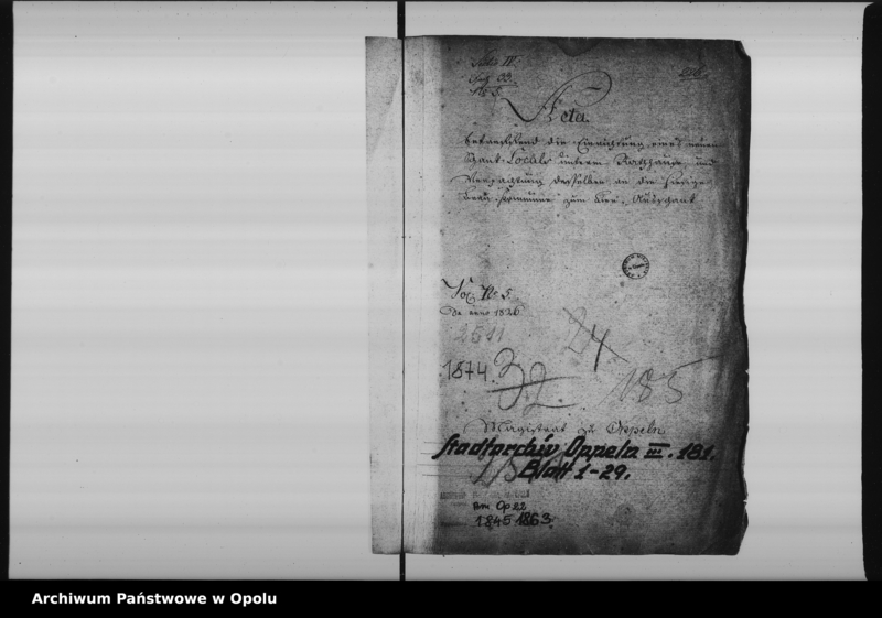 Obraz 4 z jednostki "Acta betreffend die Einrichtung eines neuen Schank-Locals unterm Rathause und Verpachtung desselben an die hiesige Brau-Commune zum Bier Ausschank Vol: 5 de anno 1826"