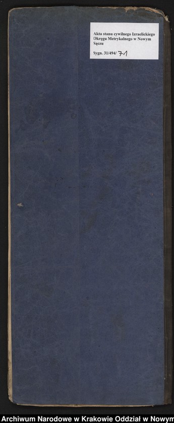image.from.unit.number "Indeks do księgi urodzeń"