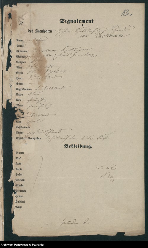 Obraz 18 z jednostki "A. betr. Familie von Jackowski"