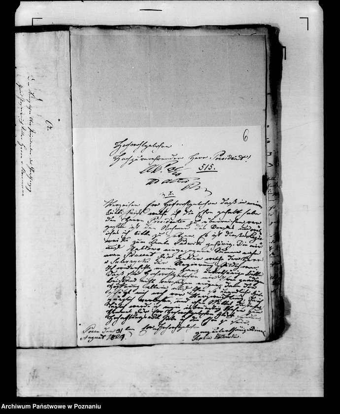 Obraz 10 z jednostki "Das Pensionsgesuch der Witwe Sophie von Zołtowska geborene Kowalska."