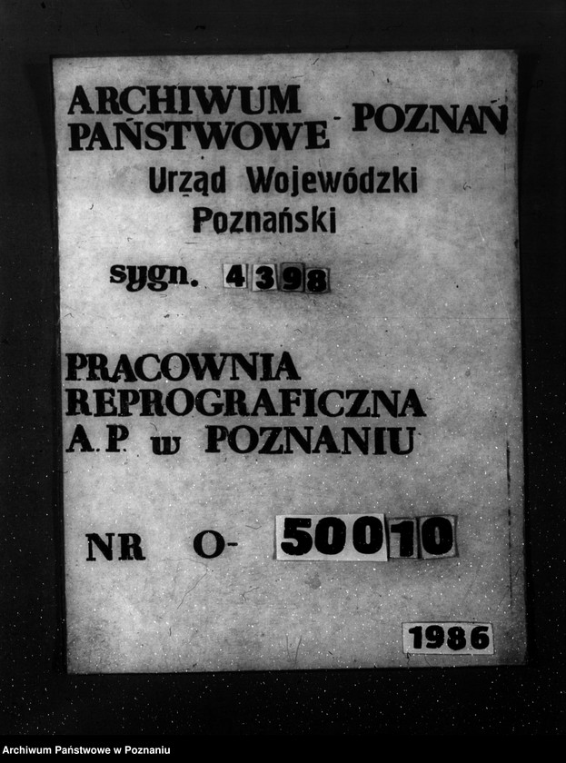 Obraz 1 z jednostki "Majętność leśna Osiek powiat kościański"