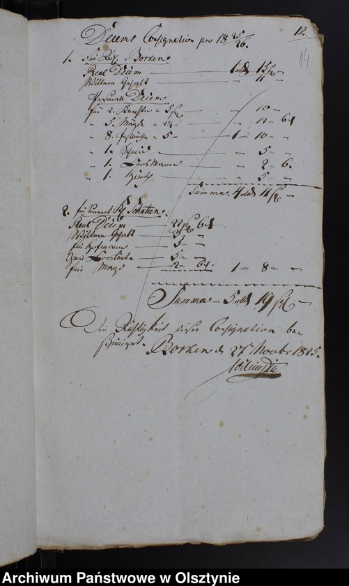 image.from.unit.number "Belaege zur deutschen Kirchen Rechnung von Rastenburg"