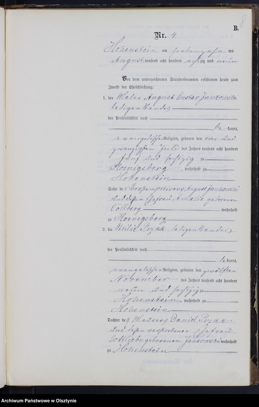 image.from.unit.number "Heiraths-Neben-Register Nr 1 - 14"