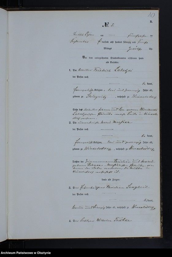 image.from.unit.number "Heiraths-Neben-Register Nr 1 - 9"