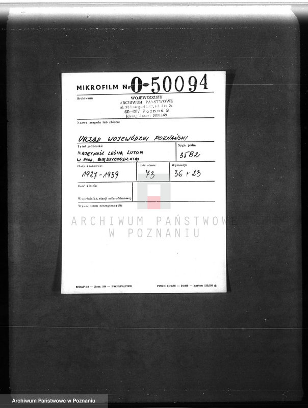 image.from.unit.number "Majętność leśna Lutom w powiecie międzychodzkim"