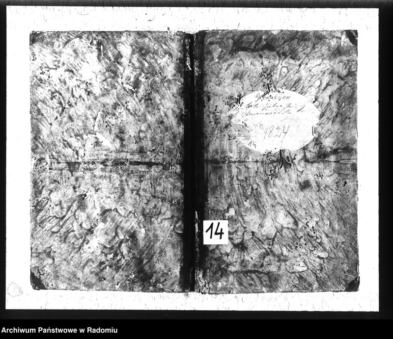 image.from.unit.number "Akta cywilne gminy Głowaczów na rok 1824"