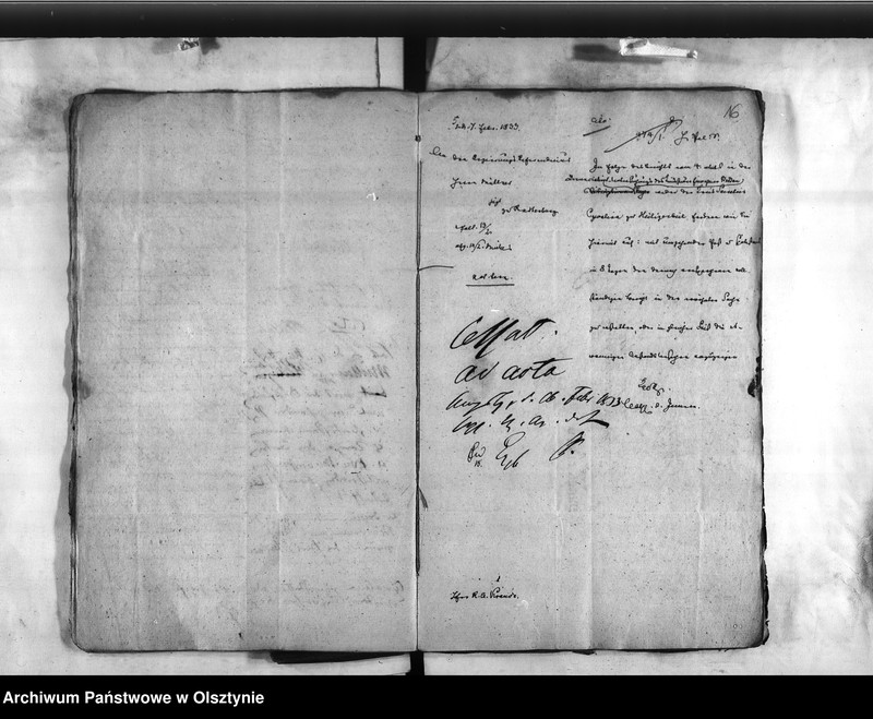 image.from.unit.number "Abtheilung des Innern. Beschwerden wieder den Kreis Secretair Czwalina in Heiligenbeil"