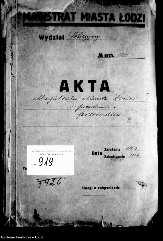 Obraz 4 z jednostki "Akta w przedmiocie przesiedleńców"