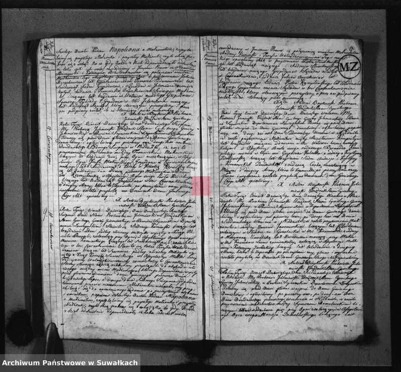 image.from.unit.number "Akta Małżeństwa Gminy Jeleniewskiey Na Rok 1809/10 od 1-o Maja"