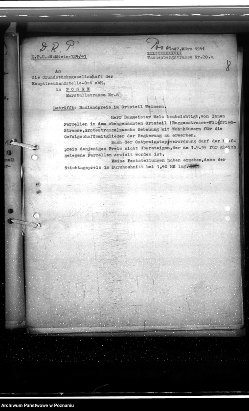 Obraz 12 z jednostki "Baulandpreise für das Wohnungsprogramm"